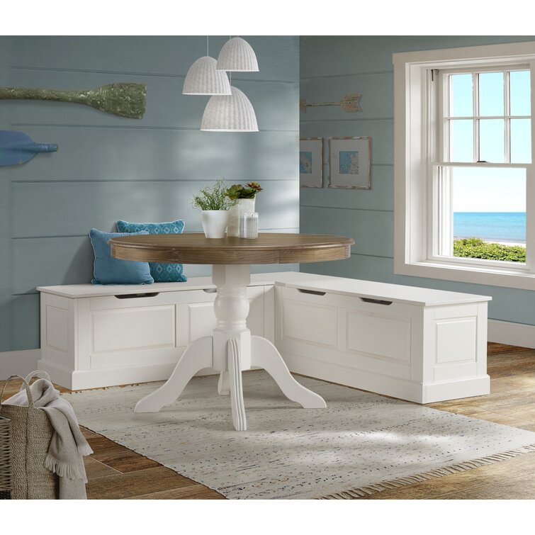 Breakfast nook table online round